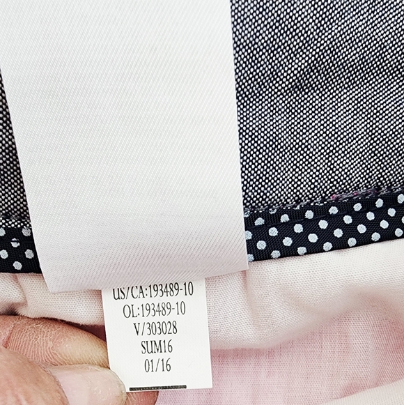 BANANA REPUBLICA HAMPTOM FIT HOT PINK CROPPED PANTS WOMENS SZ 6 petite - Picture 7 of 11